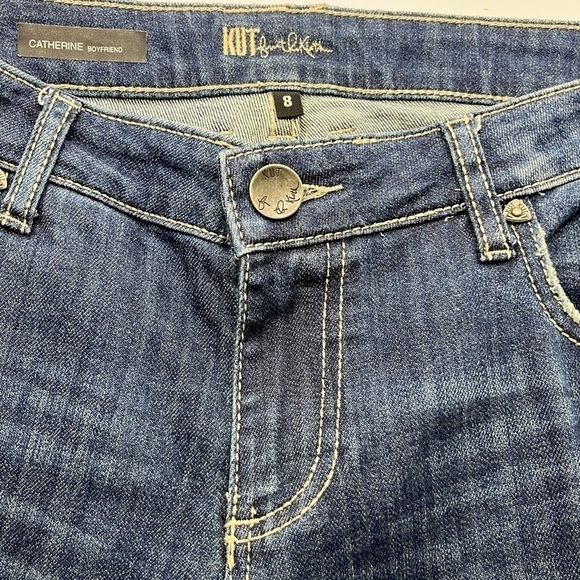Kut From The Kloth Catherine Boyfriend Size 8 - Picture 15 of 16